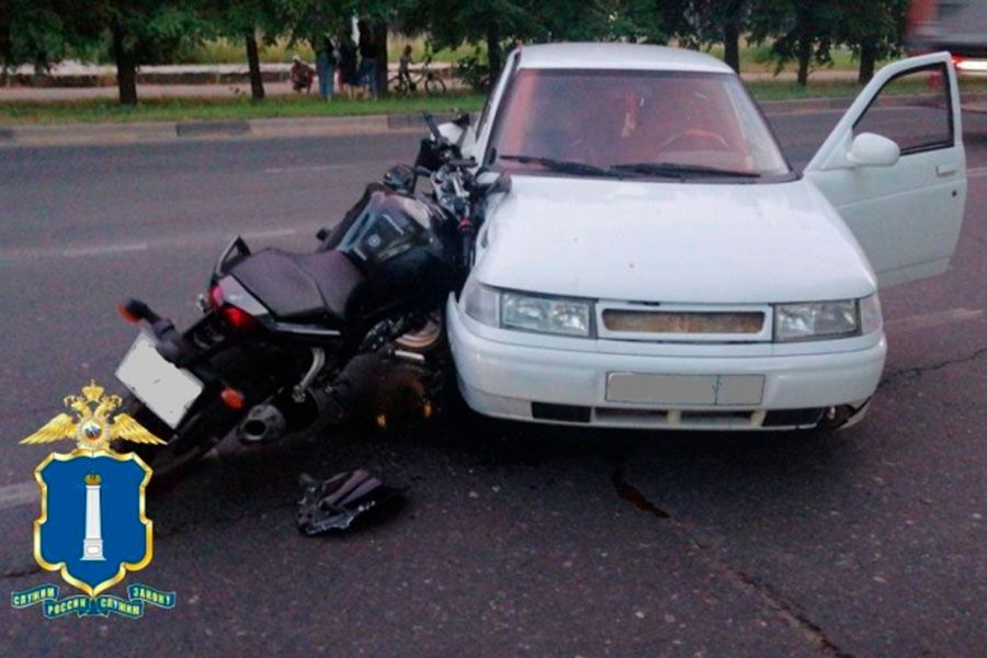 13.07 12:00 ДТП в Димитровграде, пострадавший мотоциклист госпитализирован