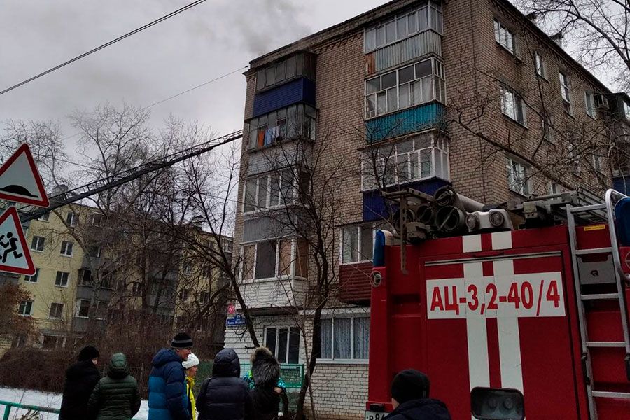 20.01 14:00 На пожаре в Ульяновске погиб житель Верхней террасы