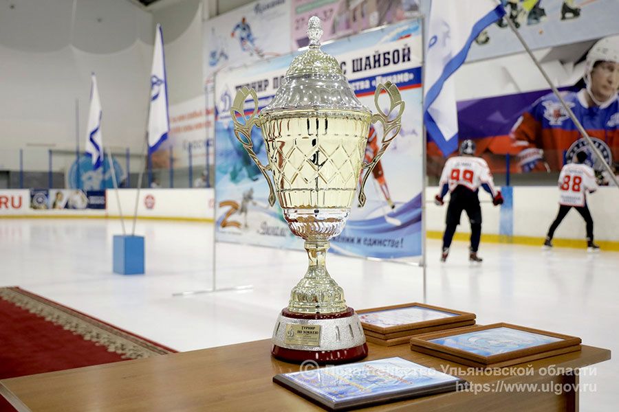 19.04 14:00 В Ульяновской области стартовал турнир по хоккею с шайбой на Кубок регионального общества «Динамо»