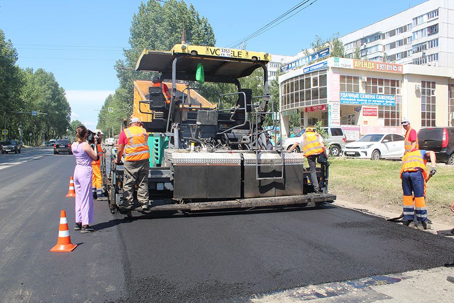 19.07 08:00 Восемь улиц Ульяновска обновляют по нацпроекту «Безопасные качественные дороги»