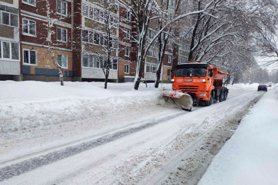 06.02 15:00 В связи с обильными снегопадами в Ульяновске введён режим повышенной готовности с 6:00 6 февраля