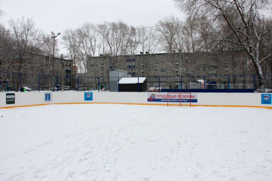 26.11 11:00 Этой зимой в Ульяновске зальют 43 хоккейных корта