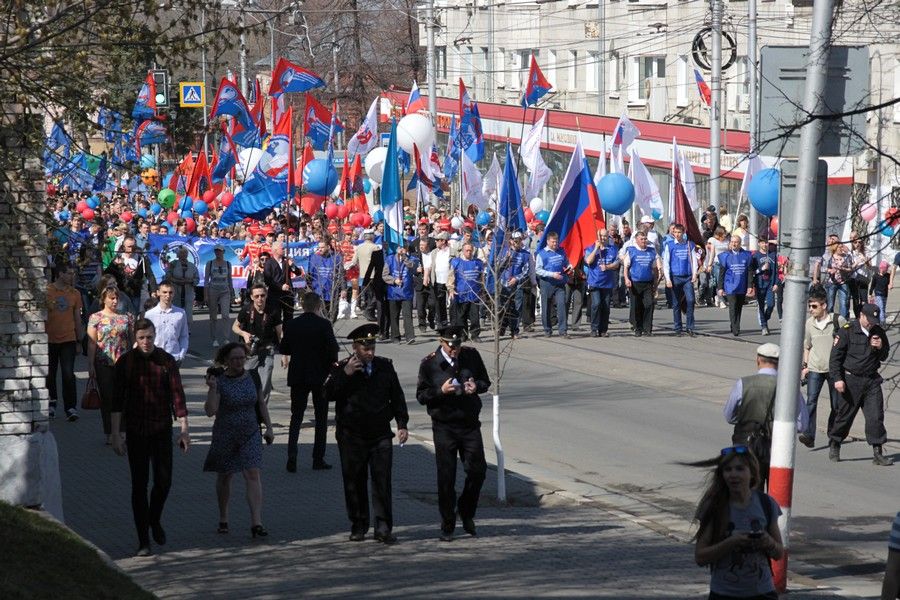 26.04 14:00 1 мая в Ульяновске перекроют ряд центральных улиц