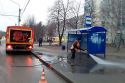 Стоимость мытья Ульяновских остановок составляет почти 2 миллиона рублей