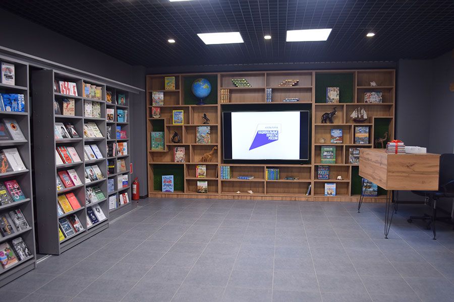 21.09 15:00 В Ульяновске открылась пятая библиотека нового поколения