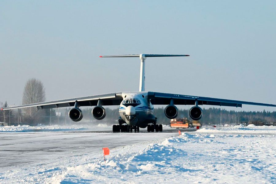 22.12 09:00 Военно-транспортной авиации передан очередной серийный военно-транспортный самолёт Ил-76МД-90А, произведённый в Ульяновской области