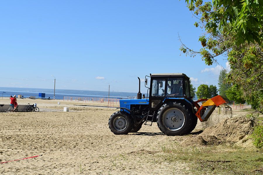 29.05 08:00 В Ульяновске завершается подготовка к пляжному сезону