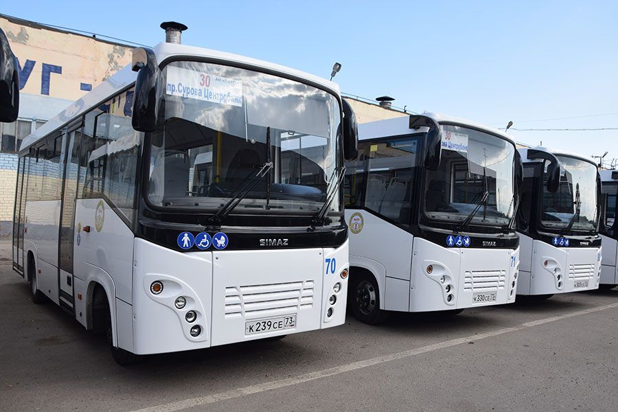 12.01 09:00 В феврале в Ульяновскую область поставят первую партию новых автобусов на городские маршруты
