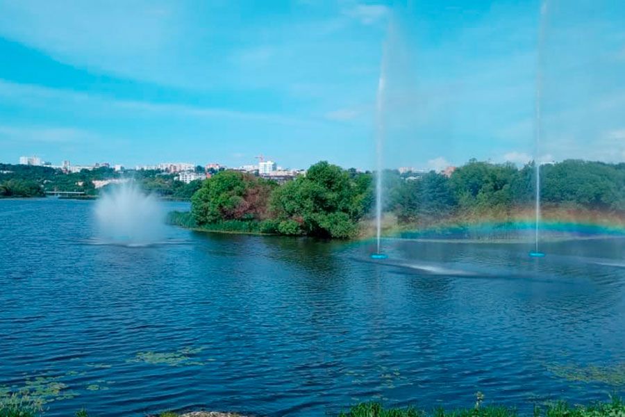 21.06 15:00 В Ульяновске заработали шесть новых фонтанов
