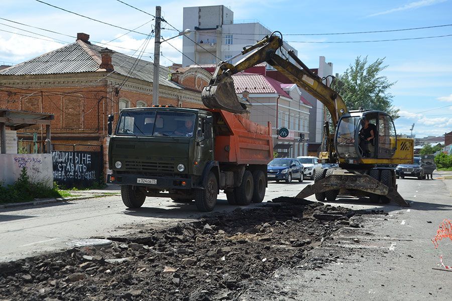05.07 14:00 В Ульяновске началась активная фаза реконструкции улицы Федерации