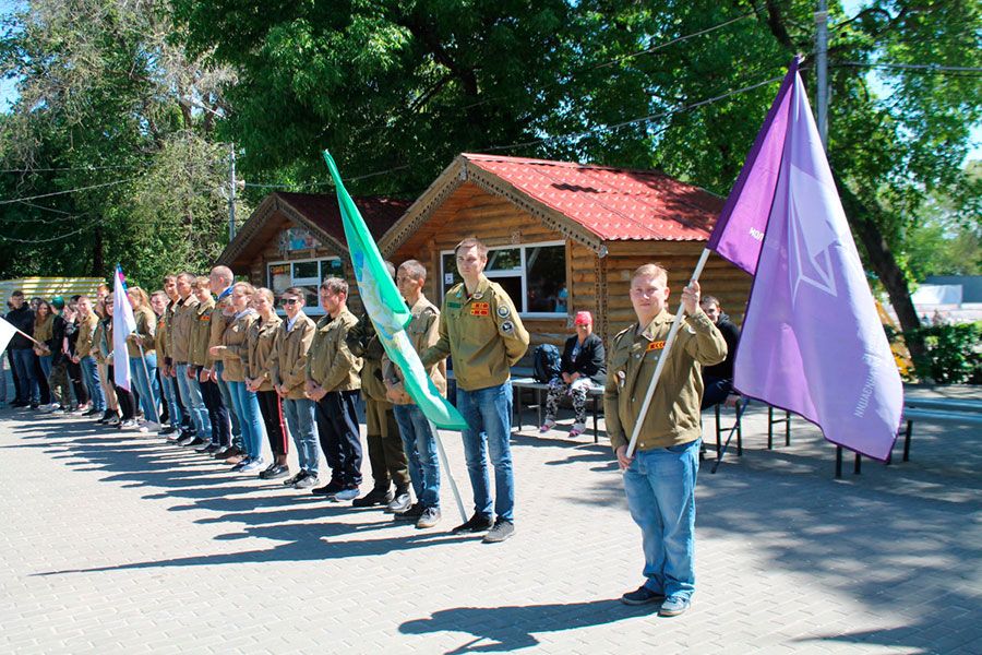 27.05 16:00 Ульяновские молодёжные отряды открыли III трудовой семестр