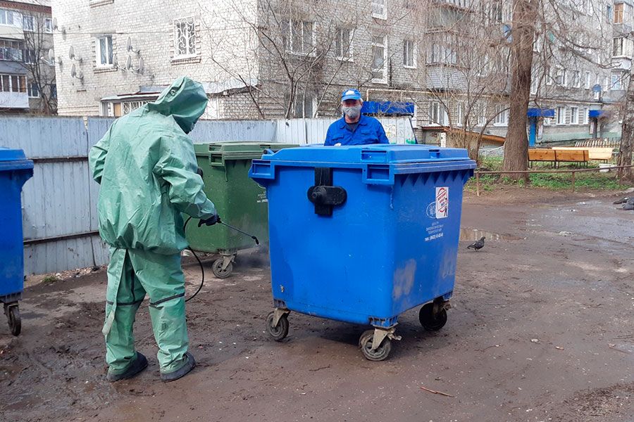 20.04 17:00 В Ульяновской области дезинфицируют контейнеры, мусоровозы и сортировки