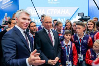 Путин в Ульяновске обозначил спортивные цели России и пути борьбы с допингом