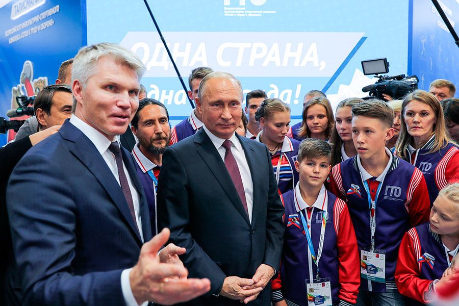 Путин в Ульяновске обозначил спортивные цели России и пути борьбы с допингом