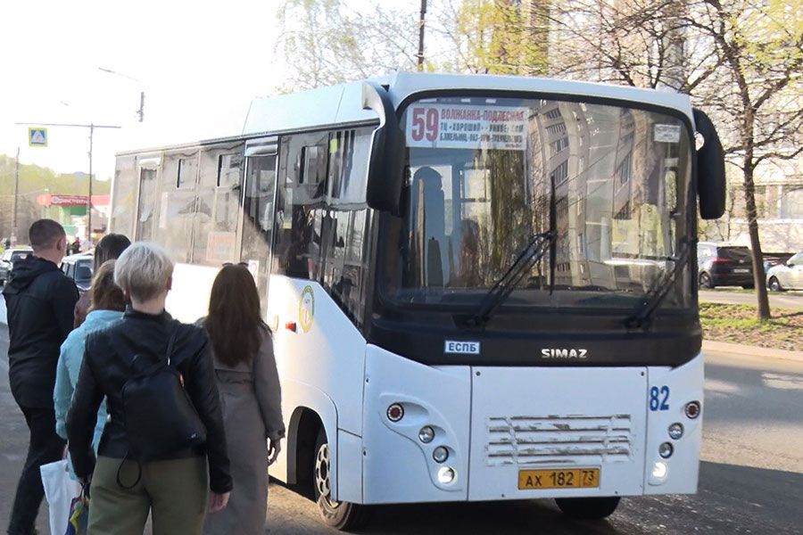 27.04 17:00 В Ульяновске возобновили движение автобусного маршрута №59 по улице Промышленной