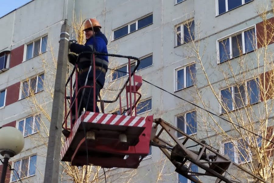 06.12 17:00 В Ульяновске восстановлено уличное освещение по 45 адресам