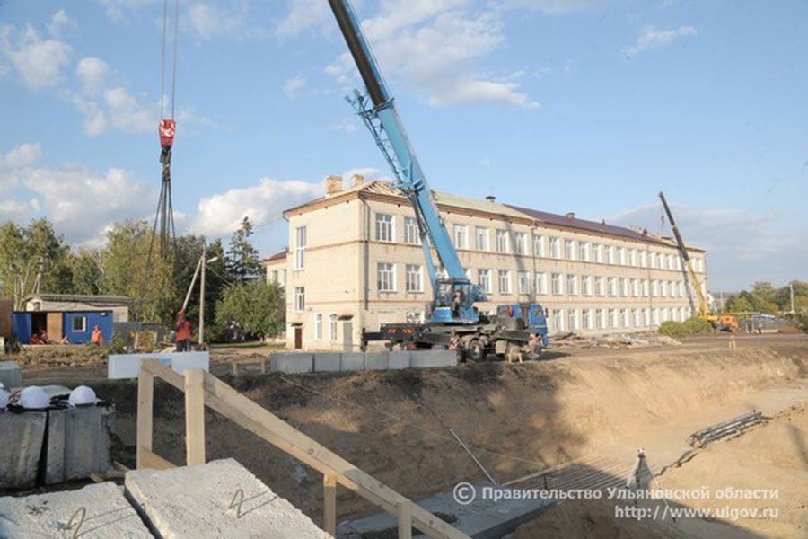 09.09 09:00 В рамках национального проекта «Образование» в Тереньгульском районе построят новую школу на 300 мест