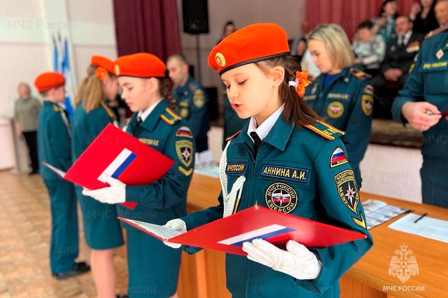 28.02 08:00 Ульяновские школьники пополнили ряды кадетов