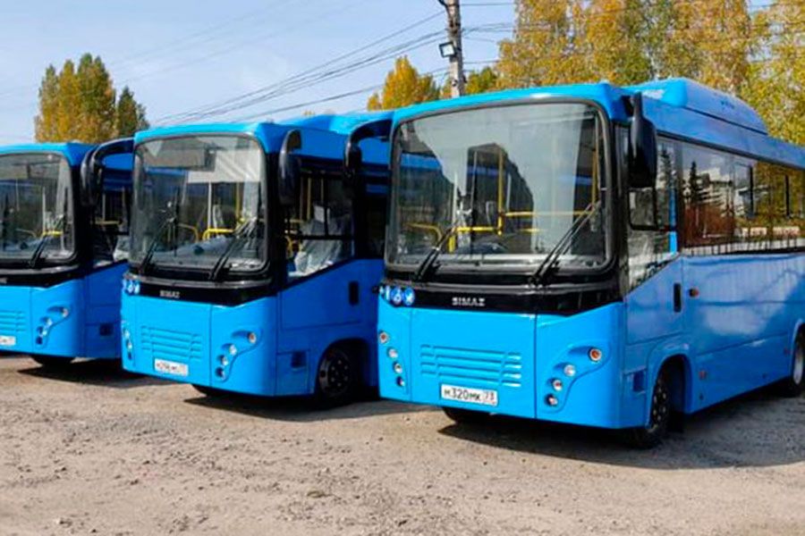 05.10 09:00 На маршруты Ульяновска вышла первая партия новых автобусов