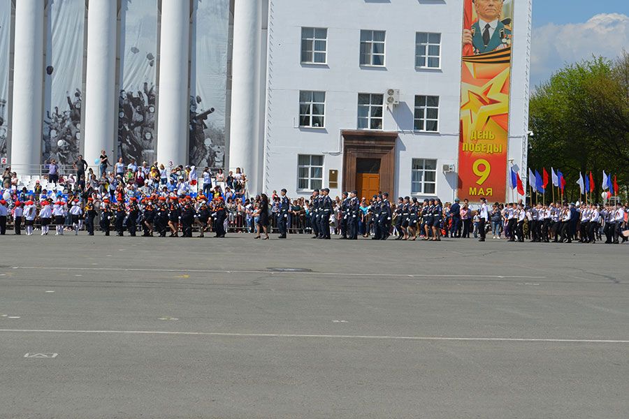 09.05 15:00 Впервые в Ульяновске 9 мая прошёл парад детских войск