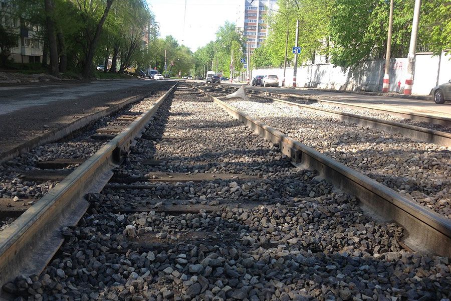 01.10 08:00 В Ульяновске две ночи будут ремонтировать трамвайные пути на улице Радищева