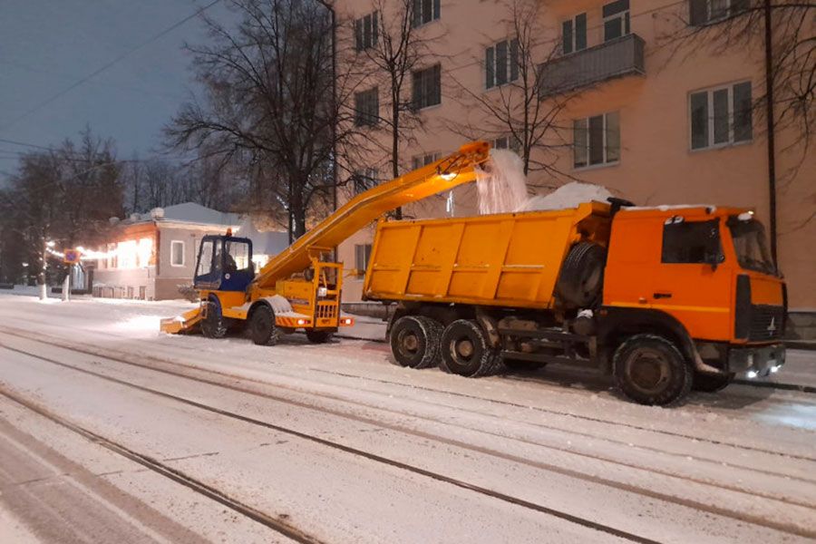 29.11 12:00 В ночь на 29 ноября с улиц Ульяновска вывезли 122 самосвала снега