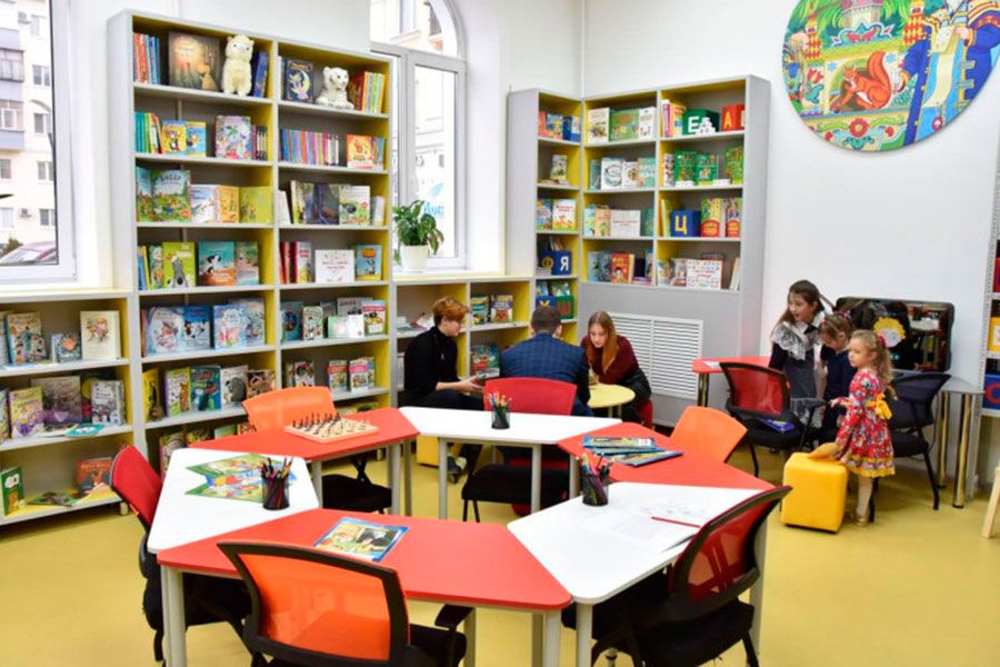 14.11 10:00 В Ульяновске после ремонта открылась модельная библиотека №24 имени Пушкина