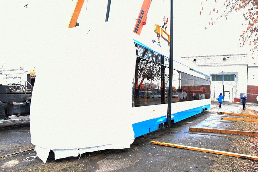 30.10 14:00 В Ульяновск продолжаются поставки новых трамваев