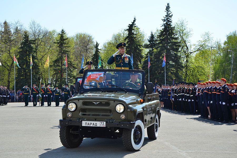 09.05 13:00 В Ульяновске прошёл Парад Победы
