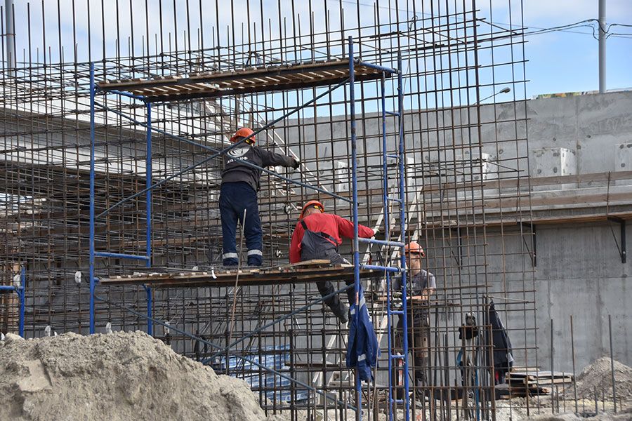 20.09 13:00 Строительство транспортного узла для подъезда с улицы Ульяновской к «минаевскому» мосту выполнено на 60%