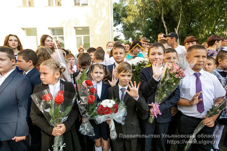 02.09 11:00 В Ульяновской области первый школьный звонок прозвенел для 13 тысяч первоклассников