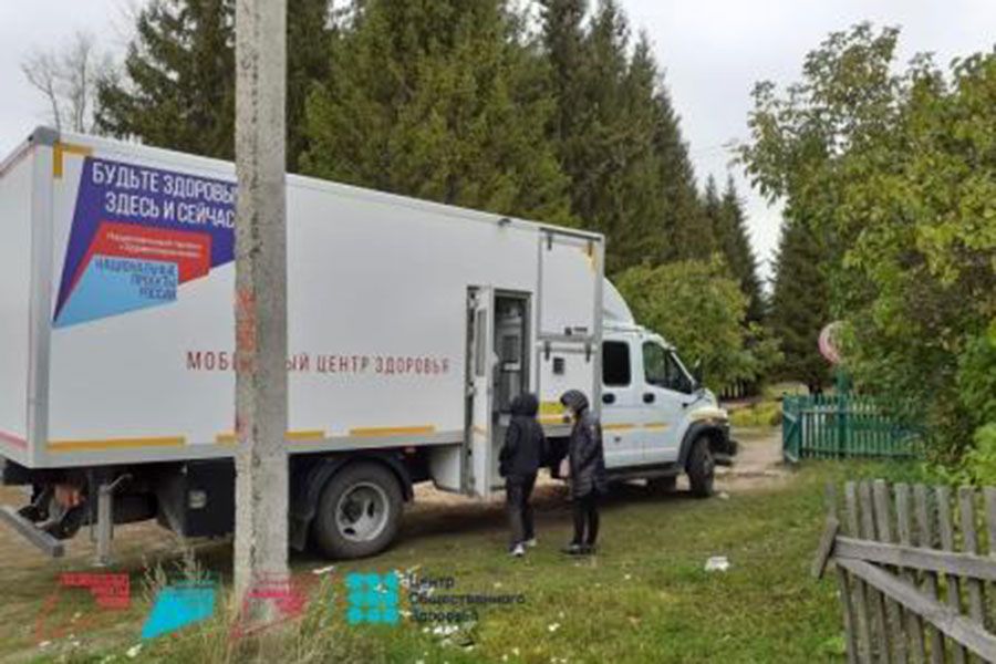 24.09 10:00 Мобильный центр здоровья продолжает выездную работу в селах Ульяновской области