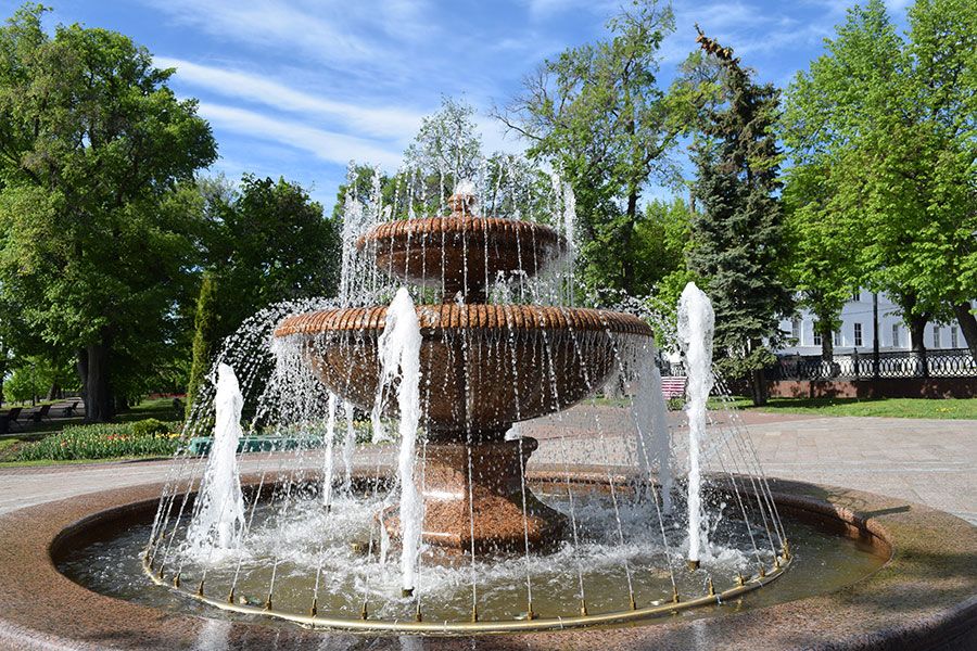 18.05 08:00 В Ульяновске начали работать фонтаны
