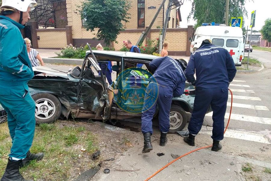 17.07 10:00 ДТП на севере Ульяновска, пострадали четыре человека