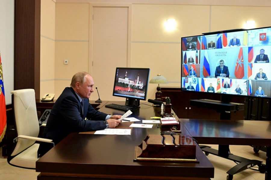 28.09 08:00 Алексей Русских принял участие во встрече Владимира Путина с избранными главами регионов