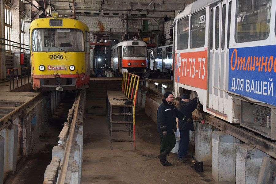 04.06 08:00 В Ульяновске усилен контроль за техническим состоянием трамваев