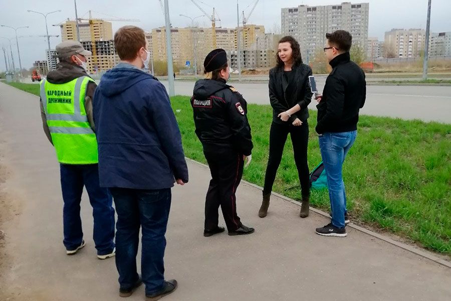 12.05 16:00 Ульяновские дружинники выявили 45 нарушений режима самоизоляции