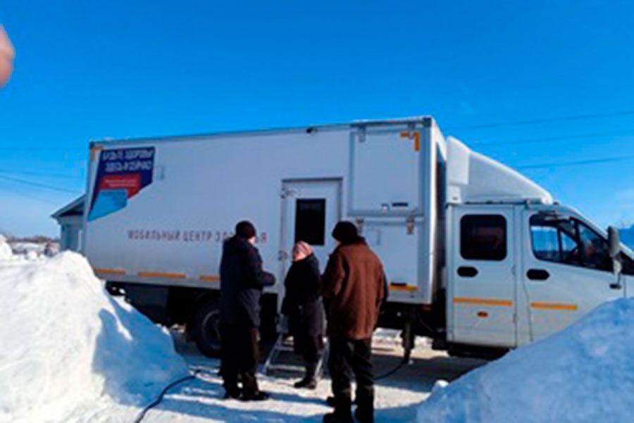 28.02 14:00 Жители отдаленных районов Ульяновской области прошли обследование в мобильном Центре здоровья