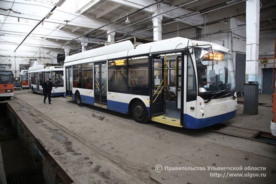 14.12 16:00 Троллейбусный парк Ульяновска за 2021-2022 годы полностью обновят