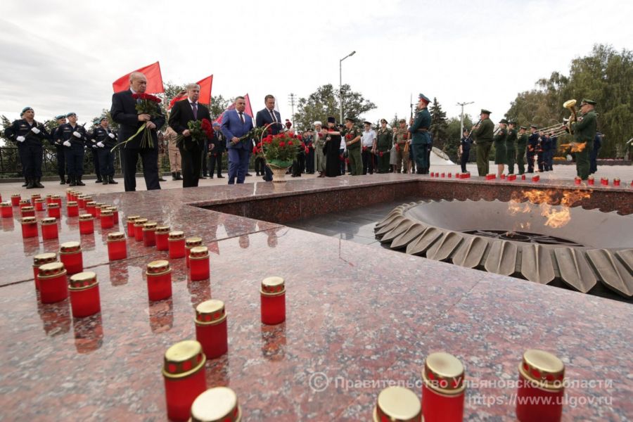 23.08 17:00 В Ульяновской области почтили память воинов-участников Курской битвы