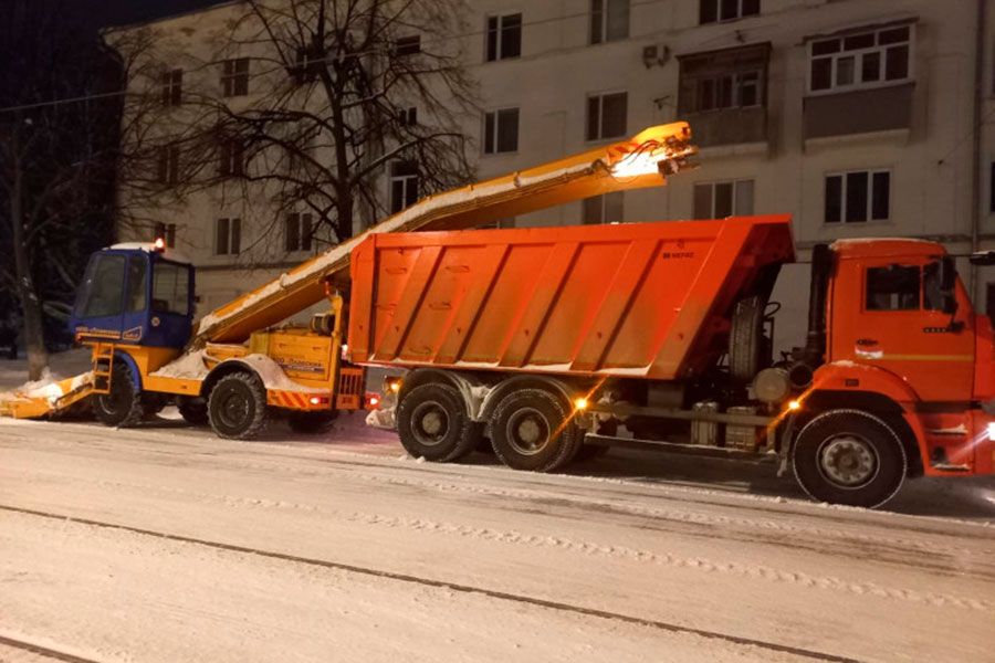 25.01 11:00 Администрация Ульяновска усилила вывоз снега