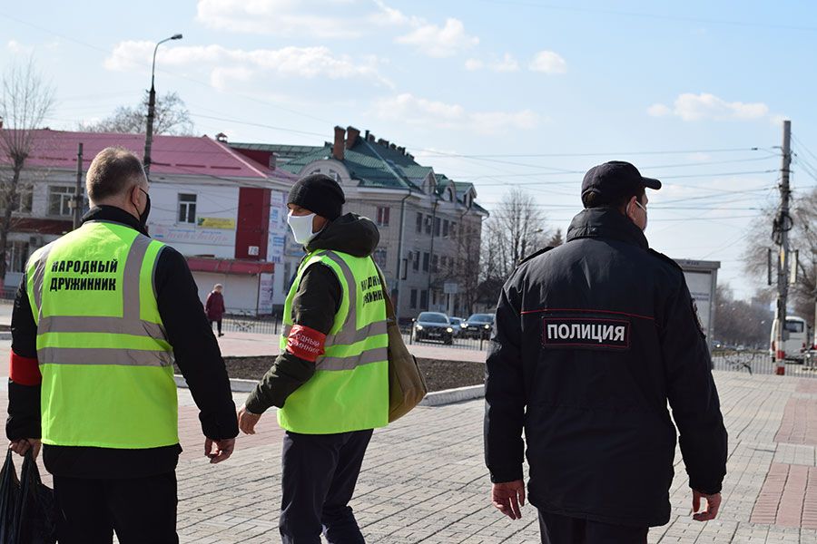 14.04 08:00 В Ульяновске усилено патрулирование дружинниками общественных пространств