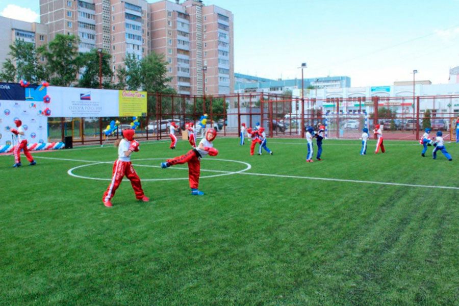 04.06 16:00 В Ульяновске открыли новые спортплощадки