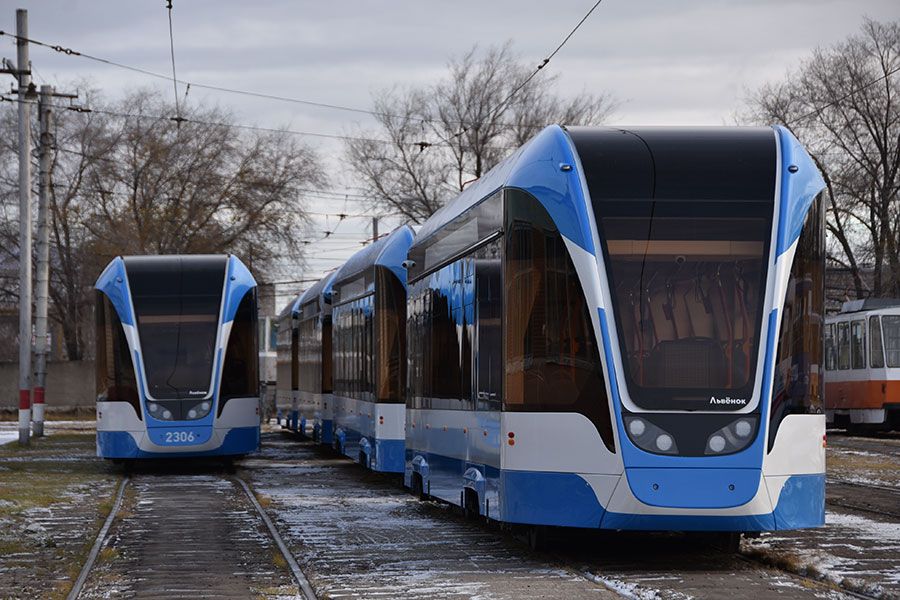 13.11 16:00 Поступающие в Ульяновск трамваи «Львёнок» встанут на маршрут №4