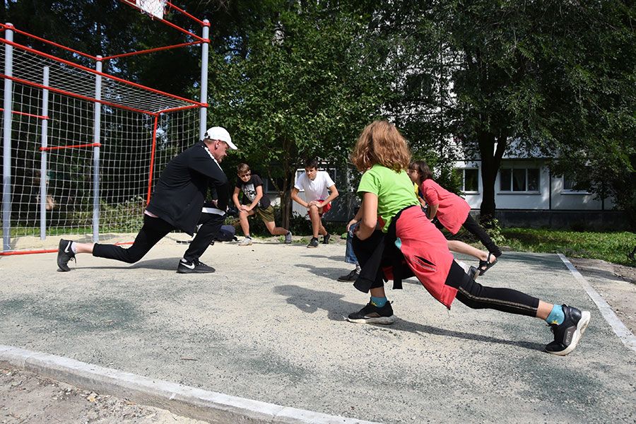 10.08 09:00 В Ульяновске началась приемка дворовых спортивных площадок