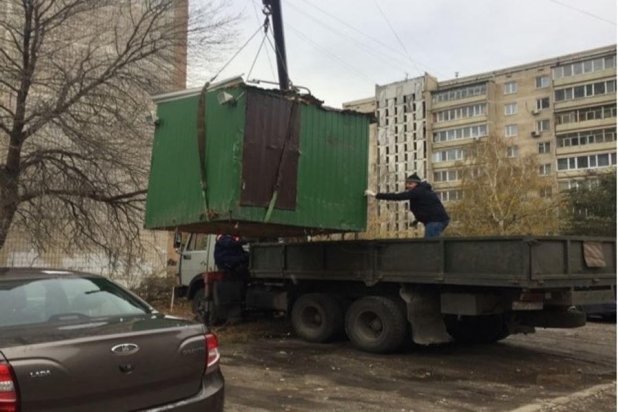01.11 10:00 В 4-ом микрорайоне Ульяновска ликвидирована несанкционированная парковка
