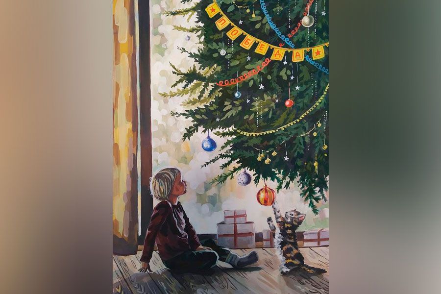 22.12 15:00 Рисунок ульяновской художницы станет новогодней открыткой