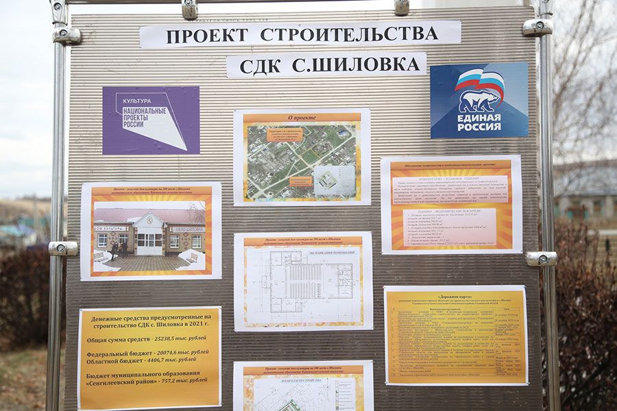 10.11 11:00 В селе Шиловка Сенгилеевского района в 2021 году начнется строительство нового Дома культуры