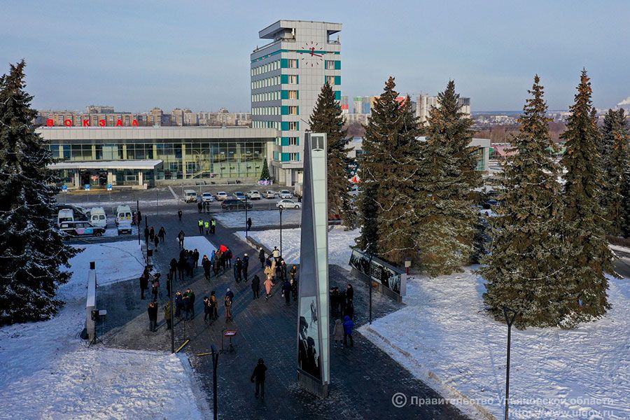 27.12 12:00 В Ульяновской области открыли стелу «Город трудовой доблести»