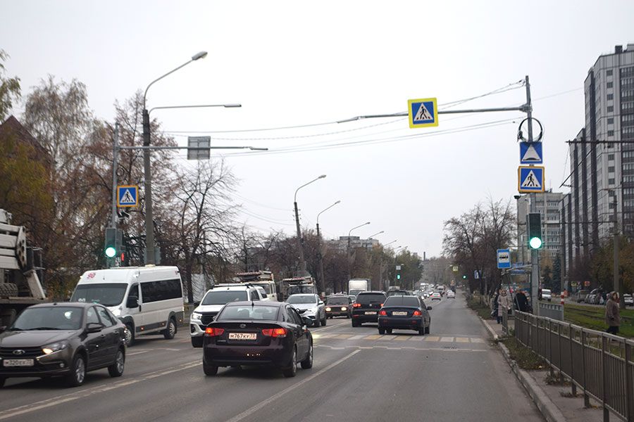 02.11 16:00 На ульяновских светофорах настраивают «зелёную волну»